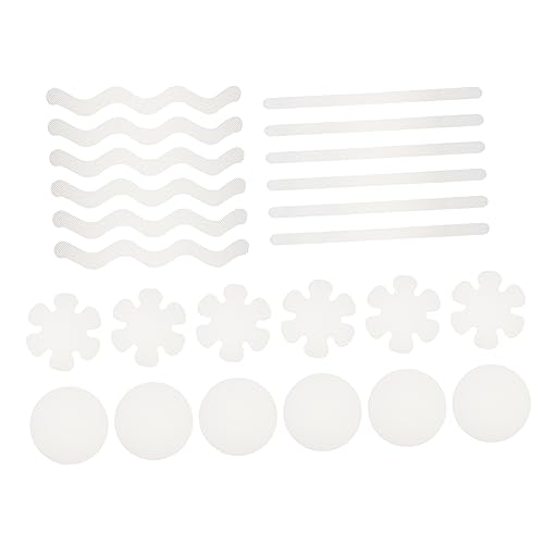 GALPADA 24Stücke rutschfeste Aufkleber für Badewanne und Treppe Skid Klebeband für und Badezimmer mit Starkem Kleber und Einfachem Anbringen von GALPADA