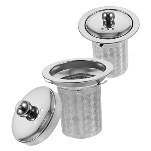 GALPADA 2Stücke Teesieb Teefilter mit Deckel für Teekannen Hochtemperaturbeständig Wiederverwendbar Tee und GALPADA 2Stücke Teesieb Teefilter mit Deckel für Teekannen Hochtemperaturbeständig Wiederverwendbar Tee und von GALPADA
