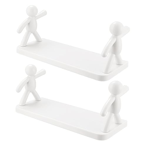 GALPADA 2Stücke Wandregal Schweberegale für Schlafzimmer Badezimmer Wohnzimmer und Küche Installieren ohne Bohren für Besondere Anlässe GALPADA 2Stücke Wandregal Schweberegale für Schlafzimmer Badezimmer Wohnzimmer und Küche Installieren ohne Bohren für Besondere Anlässe von GALPADA