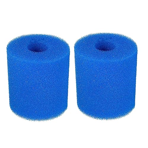 GALPADA 2Stücke Wiederverwendbarer Poolfilter für Effektive Wasserreinigung von Haaren und Sediment Langlebig Reinigen von GALPADA