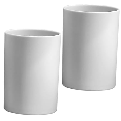 GALPADA 2Stücke Zahnbürstenbecher aus Material Leichte und Tragbare Badezimmerbecher für Reisen und Camping Vielseitig als Trink und Aufbewahrungsbecher Nutzbar GALPADA 2Stücke Zahnbürstenbecher aus Material Leichte und Tragbare Badezimmerbecher für Reisen und Camping Vielseitig als Trink und Aufbewahrungsbecher Nutzbar von GALPADA