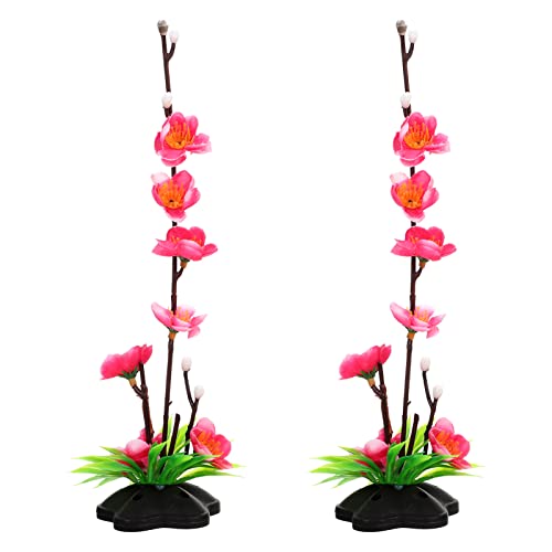 GALPADA 2stücke Sushi-Teller-Dekorationen Mit Sashimi-Blumen-dekor Eistablett-Blumen-dekor Speiseteller-schmuck Sashimi-tablett-dekor Eistablett-dekor Kunstblüten-dekor Für Japanische von GALPADA