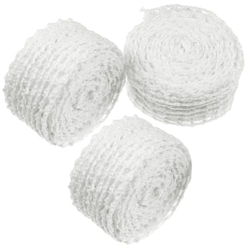 GALPADA 3 Rollen Elastisches Fleischnetz Rouladennetz Fleischnetz für Braten Räuchern Wurstherstellung Langlebiges Reißfestes Kochnetz für Rindfleisch Schweinefleisch Geflügel GALPADA 3 Rollen Elastisches Fleischnetz Rouladennetz Fleischnetz für Braten Räuchern Wurstherstellung Langlebiges Reißfestes Kochnetz für Rindfleisch Schweinefleisch Geflügel von GALPADA