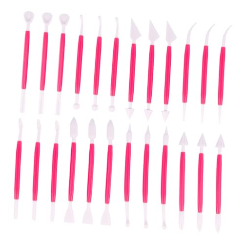 GALPADA 3 Sätze Teiliges Clay Sculpting Werkzeug Set Teilig Vielseitige und Modellierwerkzeuge aus Kunststoff Fein Geformt für Tonarbeiten Basteln und Detailgestaltung Tragbar von GALPADA