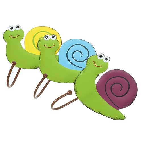 GALPADA 3 Stück Bunte Schnecken Wandhaken Set Teilig Dekorative Wandhaken für Schlüssel Handtücher und Mäntel Vielseitig Einsetzbar für Bad Küche und Wohnzimmer GALPADA 3 Stück Bunte Schnecken Wandhaken Set Teilig Dekorative Wandhaken für Schlüssel Handtücher und Mäntel Vielseitig Einsetzbar für Bad Küche und Wohnzimmer von GALPADA