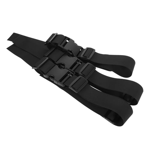 GALPADA 3 Stück Gurte Für Babyhochstühle Hochstuhlgurte Kleinkindgurt Geschirr Für Hochstühle Autositzgurt Ersatzteile Für Hochstühle Verstellbarer Babygurt Riemengeschirr Black Polyester von GALPADA