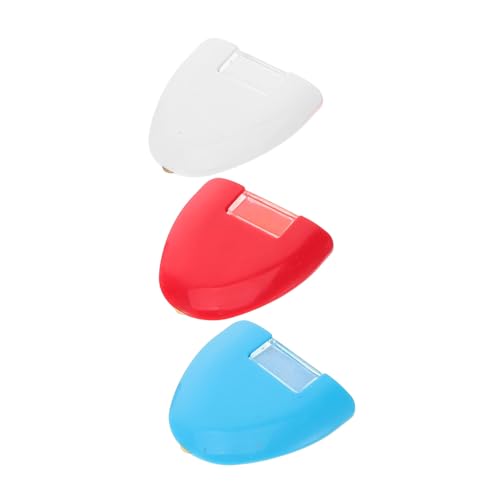 GALPADA 3 Stück Herzform Schneiderkreide Rad Stoffkreide für Nähen und Schneidern Leicht Anzuwenden Rückstandsfrei Ergonomisch zum Markieren von Nähten und Abnähern Verschiedenen Stoffen von GALPADA