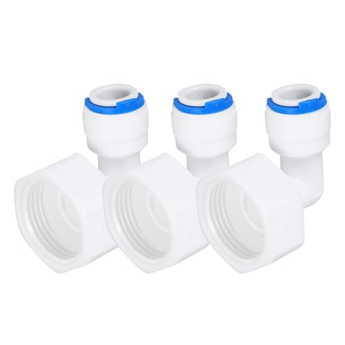 GALPADA 3 Stück Innengewinde zu Wasserleitung Adapter Robuste Verbindung für Wasserfilter Einfache Installation Vielseitig Einsetzbar und GALPADA 3 Stück Innengewinde zu Wasserleitung Adapter Robuste Verbindung für Wasserfilter Einfache Installation Vielseitig Einsetzbar und von GALPADA