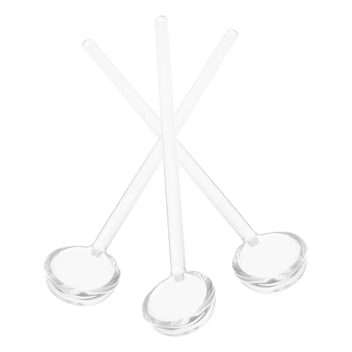 GALPADA 3 Stück Kleine Espressolöffel aus Langlebige Kaffeelöffel zum Rühren von Espresso Tee und Joghurt Leicht Spülmaschinengeeignet Vielseitig Einsetzbar für Zuhause Wiederverwendbar von GALPADA