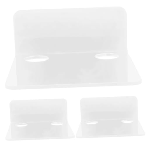 GALPADA 3 Stück Kleine Wandregale für Monitor und Lautsprecher Schwebendes Wandregal mit Kabelmanagement Platzsparend und Einfach Montierbar für Kinderzimmer und Wohnzimmer GALPADA 3 Stück Kleine Wandregale für Monitor und Lautsprecher Schwebendes Wandregal mit Kabelmanagement Platzsparend und Einfach Montierbar für Kinderzimmer und Wohnzimmer von GALPADA