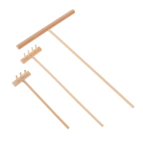 GALPADA 3 Stück Mini Zen Garten Rechen Micro Rake Sand Glättwerkzeug für Sandtisch Dekoration Zen Meditationshilfe für Home Office und Schreibtisch GALPADA 3 Stück Mini Zen Garten Rechen Micro Rake Sand Glättwerkzeug für Sandtisch Dekoration Zen Meditationshilfe für Home Office und Schreibtisch von GALPADA