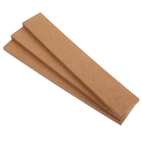 GALPADA 3 Stück Selbstklebende Korkstreifen Für Pinnwände 30cm x 5cm Natürliche Korkplatten Für Büro Wand Organizer Selbstgemacht Memoboard Vielseitig Einsetzbar von GALPADA