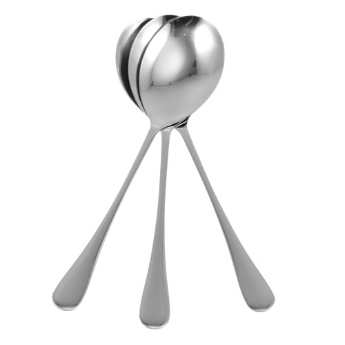 GALPADA 3 Stück Servierlöffel Teiliges mit Ergonomischem Griff Breiter Schöpfkelle Stabiler Küchenhelfer für Buffet Restaurant Gemeinsames Servieren Rostfrei Langlebig Vielseitig GALPADA 3 Stück Servierlöffel Teiliges mit Ergonomischem Griff Breiter Schöpfkelle Stabiler Küchenhelfer für Buffet Restaurant Gemeinsames Servieren Rostfrei Langlebig Vielseitig von GALPADA