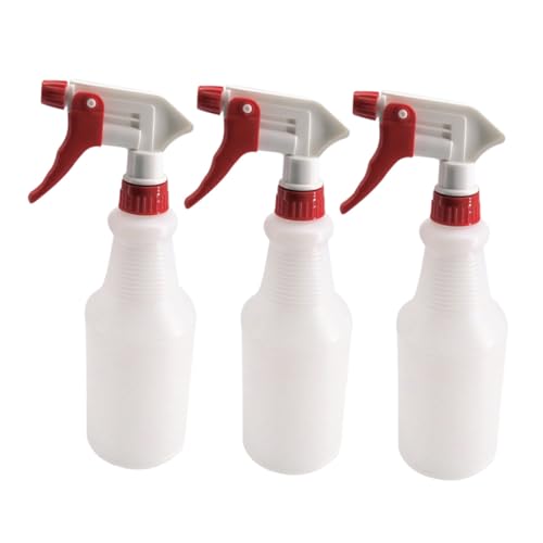 GALPADA 3 Stück Sprühflaschen für Autopflege und Gartenarbeit Dickwandige Chemikalienbeständige Kunststoff sprayer Tragbar Ergonomisch Leicht Nachfüllbar Rot GALPADA 3 Stück Sprühflaschen für Autopflege und Gartenarbeit Dickwandige Chemikalienbeständige Kunststoff sprayer Tragbar Ergonomisch Leicht Nachfüllbar Rot von GALPADA
