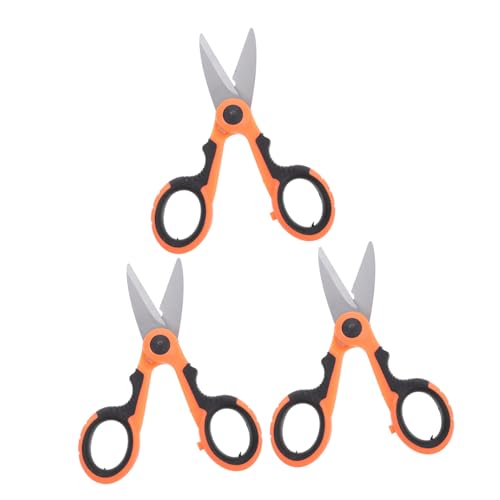 GALPADA 3 Stück Teiliges Angelscheren aus Edelstahl Multifunktionale Rutschfeste Schwere Angelschnur Schere Gezackte Klingen für Geflochtene Schnur Langlebig und Handschonend für Angler GALPADA 3 Stück Teiliges Angelscheren aus Edelstahl Multifunktionale Rutschfeste Schwere Angelschnur Schere Gezackte Klingen für Geflochtene Schnur Langlebig und Handschonend für Angler von GALPADA