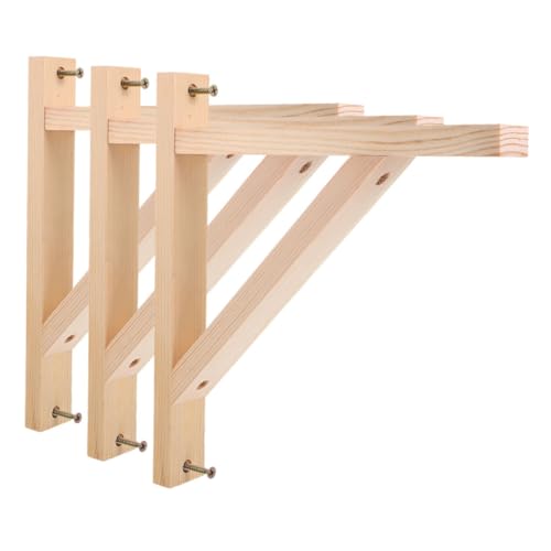 GALPADA 3 Stück Teiliges Dreieck Holzregal Wandhalter Minimalistischer Wandstützrahmen für Dreieckshalterung Lampenhalterung und Dekoration Platzsparend Einfache Montage Vielseitig GALPADA 3 Stück Teiliges Dreieck Holzregal Wandhalter Minimalistischer Wandstützrahmen für Dreieckshalterung Lampenhalterung und Dekoration Platzsparend Einfache Montage Vielseitig von GALPADA