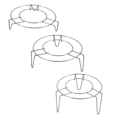 GALPADA 3 Stück Teiliges Edelstahl Dampfgarer mit Hitzebeständigem Rostfreiem Dämpfgestell für Fisch Teigtaschen und Vielseitiges Kochen Verschiedene für Gleichmäßige Hitzeverteilung GALPADA 3 Stück Teiliges Edelstahl Dampfgarer mit Hitzebeständigem Rostfreiem Dämpfgestell für Fisch Teigtaschen und Vielseitiges Kochen Verschiedene für Gleichmäßige Hitzeverteilung von GALPADA