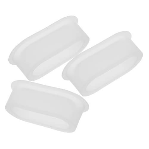 GALPADA 3 Stück Teiliges Silikon Blumentopf Form Oval für DIY Resin Gießformen Vielseitige Sukkulenten Pflanzgefäß Gießform Leicht Entformbar für Heimdeko und Kreative Bastelarbeiten von GALPADA