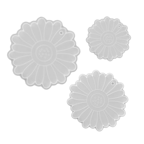 GALPADA 3 Stück Teiliges Silikonform DIY Epoxidharz Untersetzer Flexible Transparente Blütenform Gießformen Leicht Entformbar Sicher und Vielseitig für Kreative Wohnaccessoires GALPADA 3 Stück Teiliges Silikonform DIY Epoxidharz Untersetzer Flexible Transparente Blütenform Gießformen Leicht Entformbar Sicher und Vielseitig für Kreative Wohnaccessoires von GALPADA