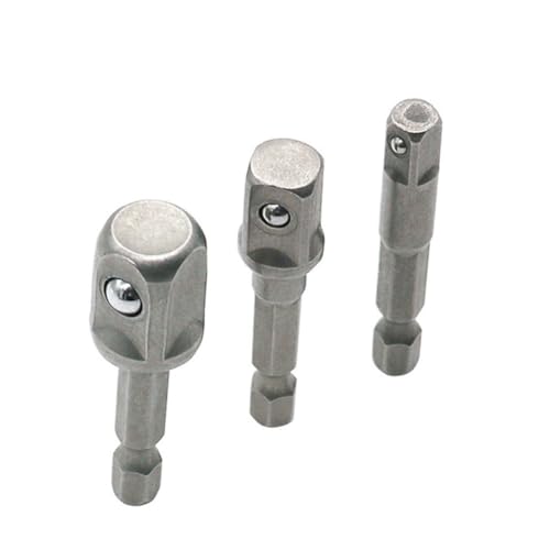 GALPADA 3 Stück Teiliges Stecknuss Adapter Set Verlängerung Bohrerbit Sechskant Schnellwechsel für Power Drill Schraubendreher Zubehör GALPADA 3 Stück Teiliges Stecknuss Adapter Set Verlängerung Bohrerbit Sechskant Schnellwechsel für Power Drill Schraubendreher Zubehör von GALPADA
