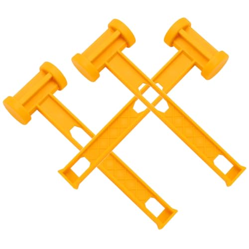 GALPADA 3 Stück Teiliges Zelt Hammer aus Robustem Material Ergonomischer Griff Leichter Outdoor Mallet für Camping Markisen und Planen Praktisch Tragbar und Langlebig für Einfache von GALPADA