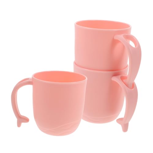 GALPADA 3 Stück Unzerbrechliche Kinderbecher mit Delfin Griff aus Robustem Multifunktionale Mundspül und Badezimmerbecher Bpa Frei Wiederverwendbar für Zahnbürsten und Haarwäsche GALPADA 3 Stück Unzerbrechliche Kinderbecher mit Delfin Griff aus Robustem Multifunktionale Mundspül und Badezimmerbecher Bpa Frei Wiederverwendbar für Zahnbürsten und Haarwäsche von GALPADA