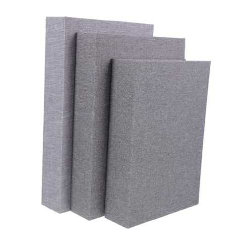 GALPADA 3 Stück Vintage Faux Bücher Aufbewahrungsbox aus Leinenstoff Dekorative Fake Buch Prop mit Authentischem Design Multifunktional als Schmuck Geheimfach für Büro Regal und GALPADA 3 Stück Vintage Faux Bücher Aufbewahrungsbox aus Leinenstoff Dekorative Fake Buch Prop mit Authentischem Design Multifunktional als Schmuck Geheimfach für Büro Regal und von GALPADA