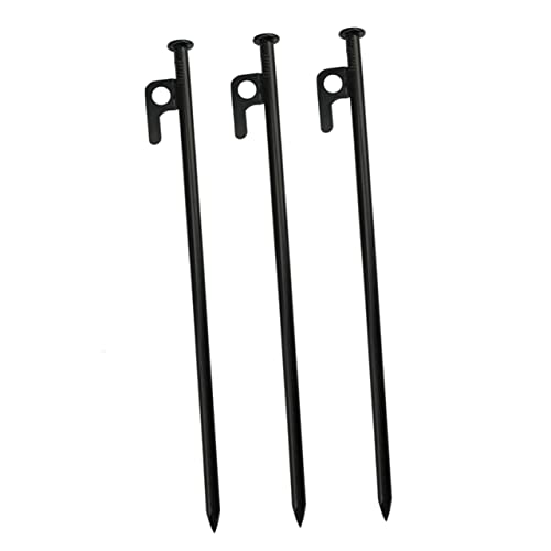 GALPADA 3 Stück Zeltheringe Set Robuste Camping Heringe für Zelte Pavillons und Sonnenschutz für Outdoor Aktivitäten Stabiler Halt Festem Boden GALPADA 3 Stück Zeltheringe Set Robuste Camping Heringe für Zelte Pavillons und Sonnenschutz für Outdoor Aktivitäten Stabiler Halt Festem Boden von GALPADA