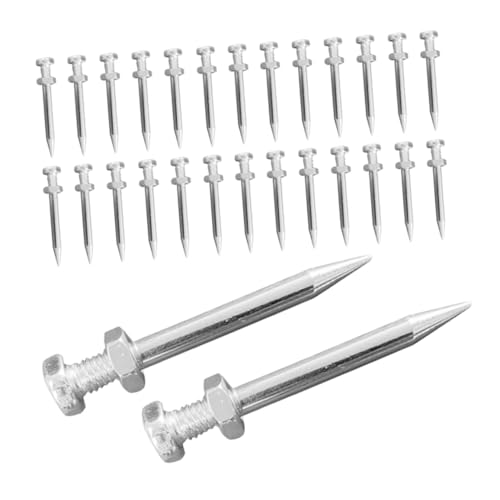 GALPADA 30 Stück Rasenlüfter Nagelschuhe Strapazierfähige Spikes für Effektives Belüften von Rasenflächen Gartenwerkzeug für Einfache Pflege und Verschiedene Gartenbereiche GALPADA 30 Stück Rasenlüfter Nagelschuhe Strapazierfähige Spikes für Effektives Belüften von Rasenflächen Gartenwerkzeug für Einfache Pflege und Verschiedene Gartenbereiche von GALPADA