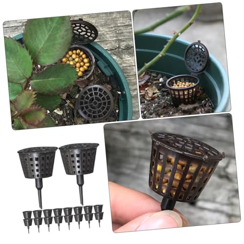 GALPADA 30 Stück Teiliges Schwarzes Dünger Klein aus Kunststoff mit Spitzen Praktische Pflanzdüngung für Bonsai Orchideen Einfach in Erde Einsetzbar Langlebiger Düngerhalter für GALPADA 30 Stück Teiliges Schwarzes Dünger Klein aus Kunststoff mit Spitzen Praktische Pflanzdüngung für Bonsai Orchideen Einfach in Erde Einsetzbar Langlebiger Düngerhalter für von GALPADA