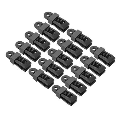 GALPADA 30 Stück Teiliges Zeltklammern aus Robustem Winddichte Verstellbare Planenclips für Seilbefestigung Vielseitig Einsetzbar für Camping Markisen Boots und Zeltbefestigung im Outdoor von GALPADA