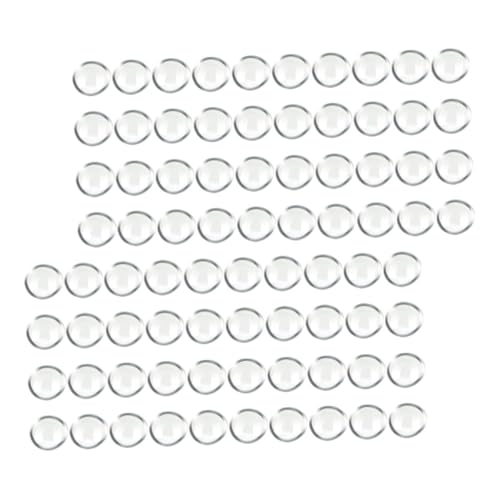 GALPADA 300stücke Klare Glaskiesel Transparente Flache Glasmurmeln Füllperlen Für Blumenvasen Tischdekor Für Aquarien Und Heimdekoration GALPADA 300stücke Klare Glaskiesel Transparente Flache Glasmurmeln Füllperlen Für Blumenvasen Tischdekor Für Aquarien Und Heimdekoration von GALPADA