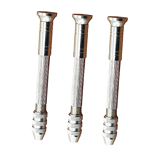 GALPADA 3Stücke Präzisions Handbohrmaschine Teiliges Manuelles Stanzwerkzeug für DIY Projekte Mini Handbohrer für Modellbau und Schmuckgestaltung von GALPADA