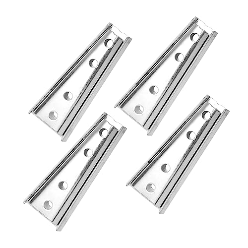 GALPADA 4 Paare Sofa Verbindungsstücke Interlock Brackets für Möbel zum Verbinden und Stabilisieren von Sofas und Betten aus Hochwertigem für Langlebige Nutzung von GALPADA