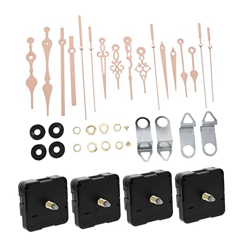 GALPADA 4 Sets Uhrwerke Große Wanduhren Uhrenmotoren Ersatzteile Funktioniert Große Uhrzeiger Goldene Uhrwerkzeiger Silberne Zusätzliche Uhrzeiger Uhrzeiger Set Goldener GALPADA 4 Sets Uhrwerke Große Wanduhren Uhrenmotoren Ersatzteile Funktioniert Große Uhrzeiger Goldene Uhrwerkzeiger Silberne Zusätzliche Uhrzeiger Uhrzeiger Set Goldener von GALPADA