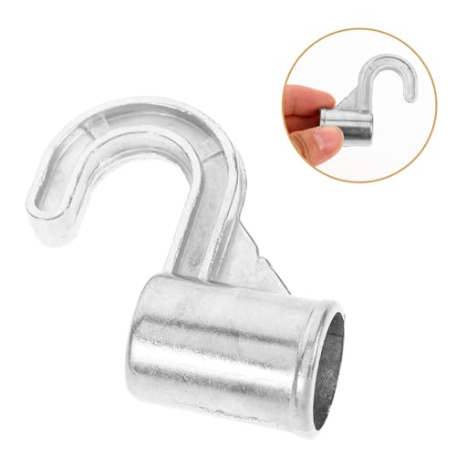 GALPADA 4 Stück Aluminiumlegierung Garderobenstangenhalter Robuste Kleiderhaken für Kleiderschrankstange Praktische Halterung für Handtuch und Kleiderstangen Einfach zu Montieren von GALPADA