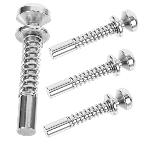 GALPADA 4 Stück Federbelastete Plunger Riegel Sicherer Schieberiegel für Babybett Fensterrahmen Schrank Zubehör Langlebig Einfach zu Montieren Robust GALPADA 4 Stück Federbelastete Plunger Riegel Sicherer Schieberiegel für Babybett Fensterrahmen Schrank Zubehör Langlebig Einfach zu Montieren Robust von GALPADA