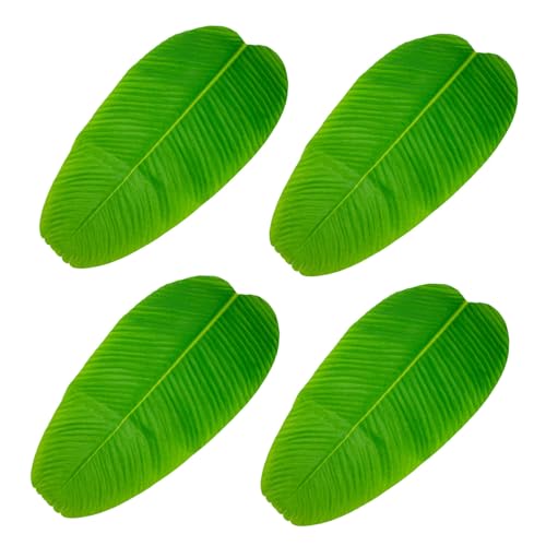 GALPADA 4 Stück Hitzebeständige Tischuntersetzer aus Strapazierfähigem Seidenstoff Kreatives Blattdesign rutschfest Vielseitig als Tassenmatte und Tischdeko für Zuhause Büro und Hotel von GALPADA