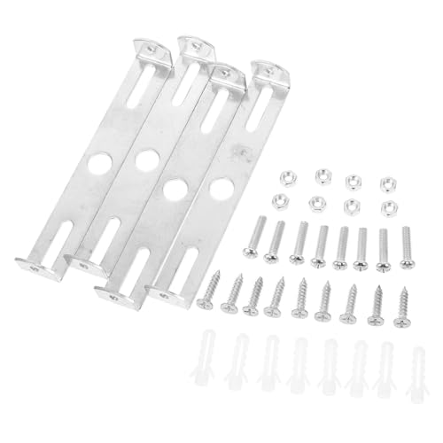 GALPADA 4 Stück Montagehalterung für Deckenleuchten Teilig Robustes DIY Lichtzubehör Vielseitig Einsetzbar Einfache Installation Kompatibel mit Wand und Deckenlampen von GALPADA