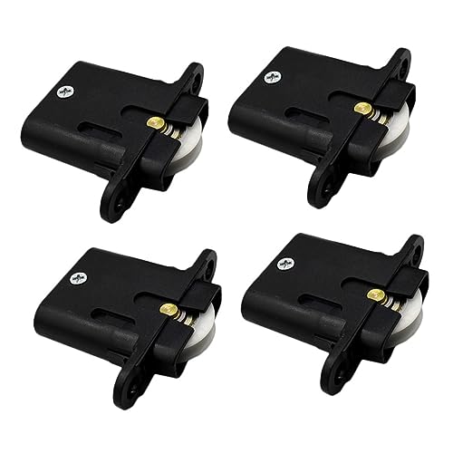 GALPADA 4 Stück Robuste Möbel Schiebetür aus Edelstahl für Schränke und Schiebetüren Langlebige Laufräder mit Einfacher Montage Leiser und Reibungsloser Lauf für Möbelzubehör GALPADA 4 Stück Robuste Möbel Schiebetür aus Edelstahl für Schränke und Schiebetüren Langlebige Laufräder mit Einfacher Montage Leiser und Reibungsloser Lauf für Möbelzubehör von GALPADA