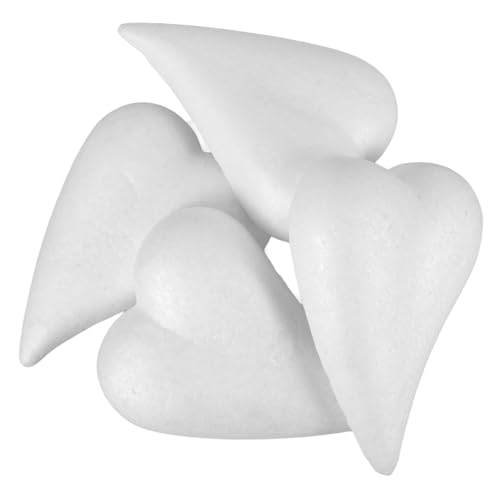 GALPADA 4 Stück Teiliges DIY Schaumherz Unbemalt Halbseitiges Unregelmäßiges Bastelherz Kreative Deko Für Hochzeit Weihnachtsbaum Kunstprojekte GALPADA 4 Stück Teiliges DIY Schaumherz Unbemalt Halbseitiges Unregelmäßiges Bastelherz Kreative Deko Für Hochzeit Weihnachtsbaum Kunstprojekte von GALPADA