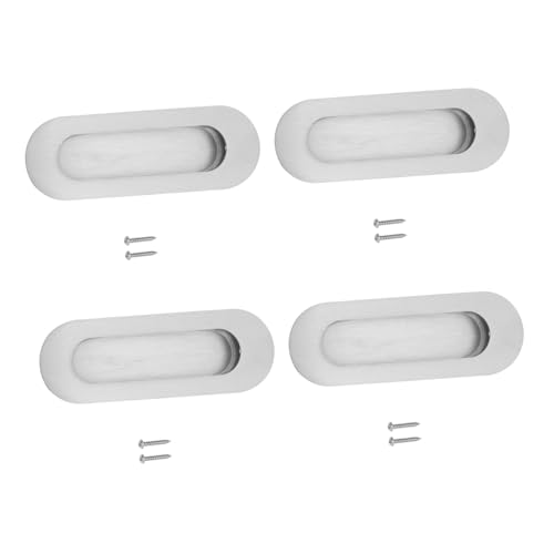 GALPADA 4 Stück Teiliges Edelstahl Eingelassene Schubladengriffe Oval Ergonomisch Langlebig Geeignet für Schränke Kommoden Kleiderschränke Einfache Montage Rostfrei Modernes Design GALPADA 4 Stück Teiliges Edelstahl Eingelassene Schubladengriffe Oval Ergonomisch Langlebig Geeignet für Schränke Kommoden Kleiderschränke Einfache Montage Rostfrei Modernes Design von GALPADA