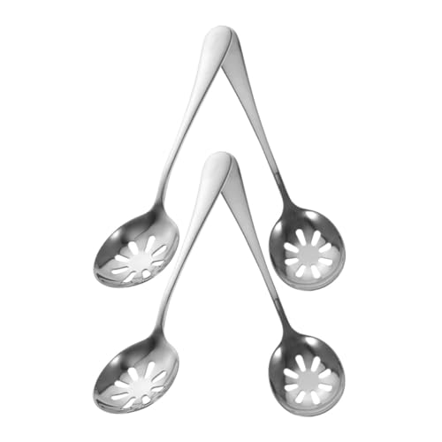GALPADA 4 Stück Teiliges Edelstahl Küchenutensilien Kleine Schlitzlöffel Servierlöffel Wiederverwendbar Robust Praktisch Für Gemüse und Kochen GALPADA 4 Stück Teiliges Edelstahl Küchenutensilien Kleine Schlitzlöffel Servierlöffel Wiederverwendbar Robust Praktisch Für Gemüse und Kochen von GALPADA