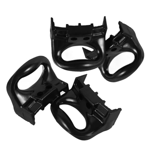GALPADA 4 Stück Teiliges Ersatz topfgriff Robustem Kunststoff Ergonomische Hitzebeständige Seitengriffe für Schnellkochtöpfe und Kochgeschirr Einfache Montage Kompatibel mit Diversen von GALPADA