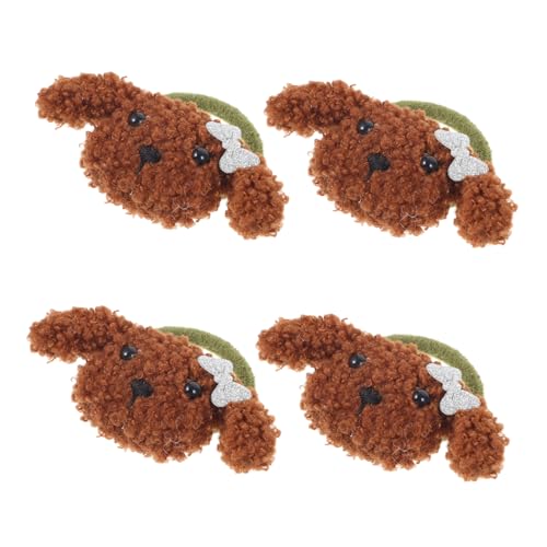 GALPADA 4 Stück Teiliges Haargummis für Kleine Hunde und Katzen Dehnbar Schonend zu Fell Vielseitig Einsetzbar für Alltag und Festtage Modischer Haarschmuck für Haustierpflege und Styling von GALPADA