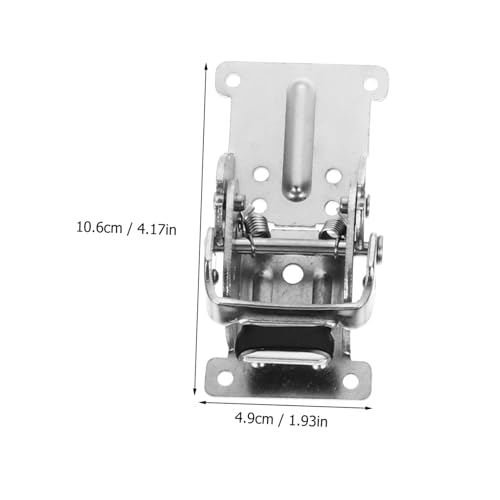 GALPADA 4 Stück Teiliges Klappscharnier für Möbel Tischhalterung Selbstverriegelndes Faltbares Möbelbeschlag Langlebige Tischbeinscharniere mit Sanfter Öffnungsfunktion Geeignet für von GALPADA