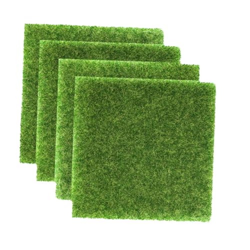 GALPADA 4 Stück Teiliges Kunstrasen Dekor Langlebige Künstliche Grasmatten für Sandtisch DIY Landschaftsbau Indoor Outdoor Gartenmodell Natürliche Rasenoptik für und Festdekoration GALPADA 4 Stück Teiliges Kunstrasen Dekor Langlebige Künstliche Grasmatten für Sandtisch DIY Landschaftsbau Indoor Outdoor Gartenmodell Natürliche Rasenoptik für und Festdekoration von GALPADA