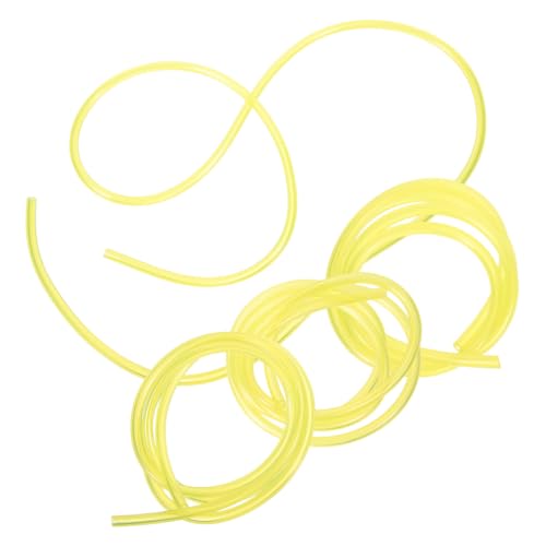 GALPADA 4 Stück Teiliges PVC Benzinschlauch Gelb Kraftstoffleitung für Motorsäge Freischneider Motor Gartenschlauch Ersatz Schlauch für Kleine Motoren Langlebig und Sicher GALPADA 4 Stück Teiliges PVC Benzinschlauch Gelb Kraftstoffleitung für Motorsäge Freischneider Motor Gartenschlauch Ersatz Schlauch für Kleine Motoren Langlebig und Sicher von GALPADA