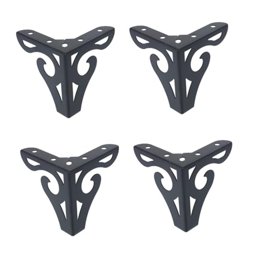 GALPADA 4 Stück Teiliges Schwarze Metall möbelfüße Hohe Dreieckige Möbelbeine aus Eisen Stabile und Langlebige Schrank Sofafüße für DIY möbelprojekte GALPADA 4 Stück Teiliges Schwarze Metall möbelfüße Hohe Dreieckige Möbelbeine aus Eisen Stabile und Langlebige Schrank Sofafüße für DIY möbelprojekte von GALPADA