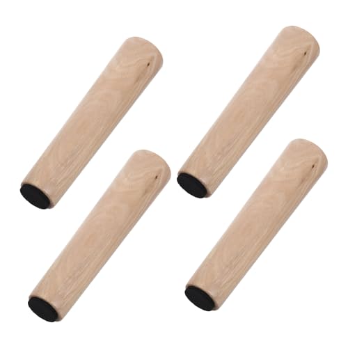 GALPADA 4 Stück Teiliges Set Möbelbeine aus Massivem Holz Quadratische Sofabeine Robuste Tischbeine für Sofa Stuhl Tv Schrank Einfache Montage Natürliche Holzoptik GALPADA 4 Stück Teiliges Set Möbelbeine aus Massivem Holz Quadratische Sofabeine Robuste Tischbeine für Sofa Stuhl Tv Schrank Einfache Montage Natürliche Holzoptik von GALPADA